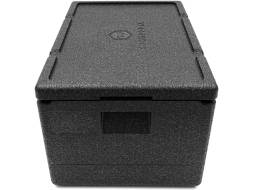 Термобокс пенополипропиленовый с крышкой STP PRO, 600х400х320 мм, 46 л, 55 кг/м3