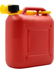 Канистра пластиковая для ГСМ, 10 л, красный [5190]